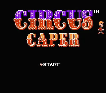 Circus Caper (USA) screen shot title